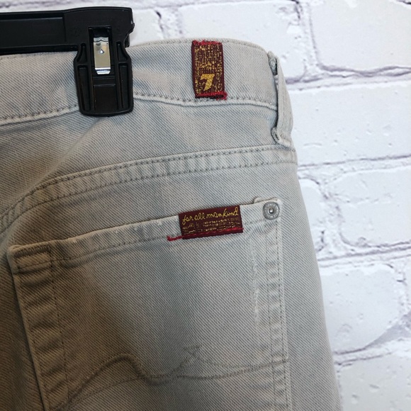 7 For All Mankind Rickie Destroyed Boyfriend Jeans - Picture 4 of 6